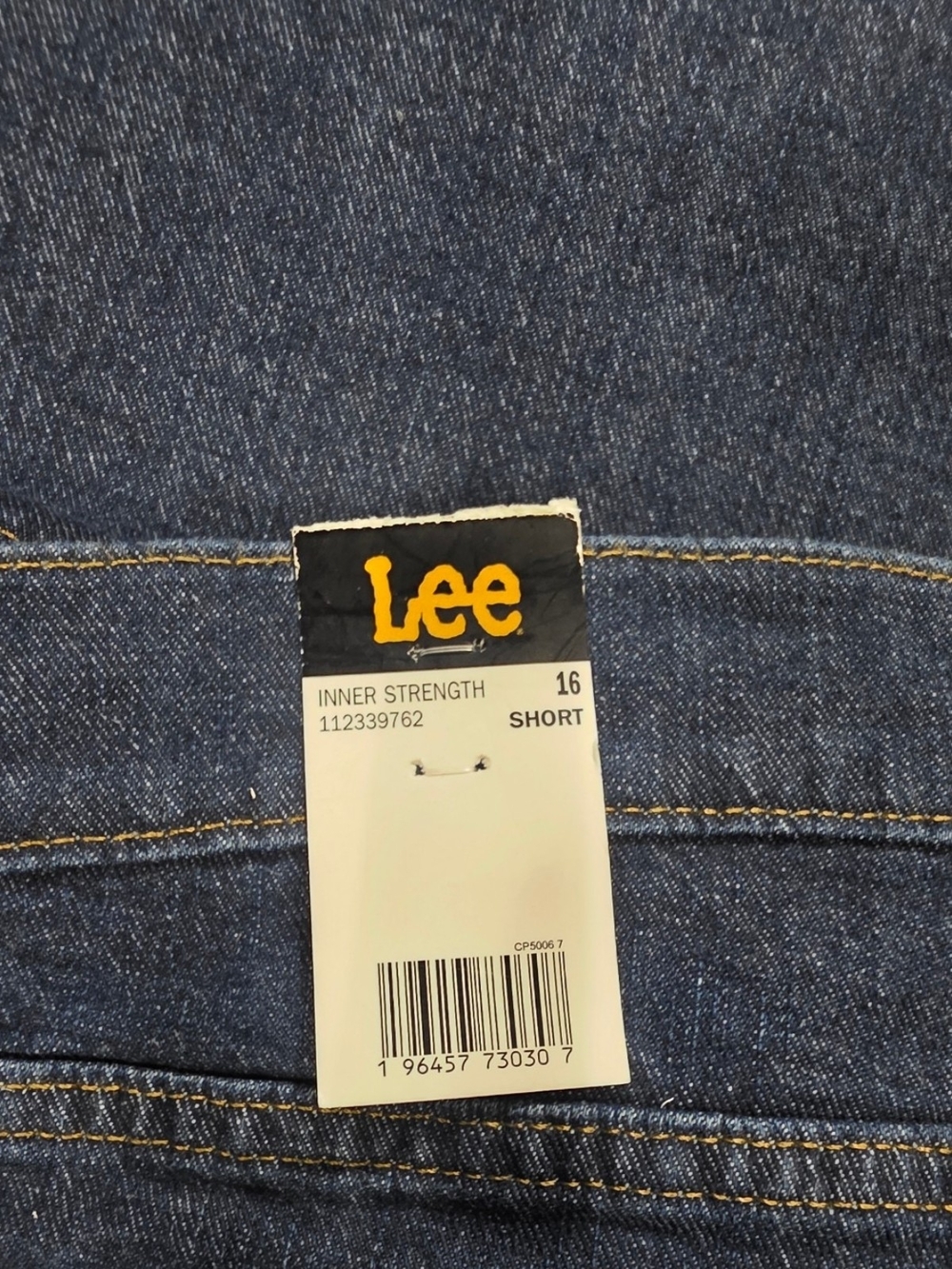 Lee Legendary Inner Strength Flare Jeans Dark Wash Size 16 Short NWT - Picture 11 of 13